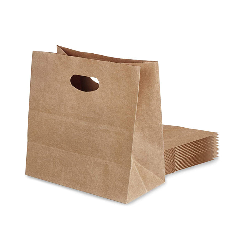 Paper Bags With Die Cut Handle